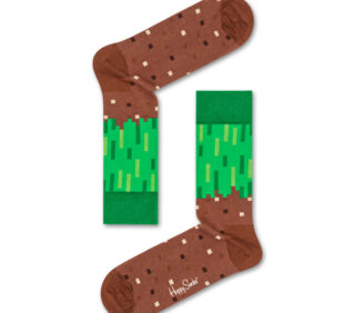 Grass Pixel Sock